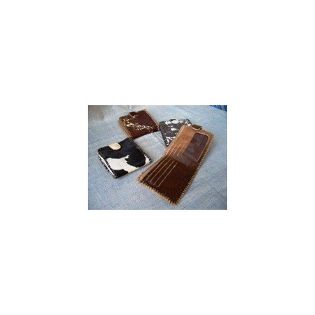 Goat skin leather wallets from Uganda