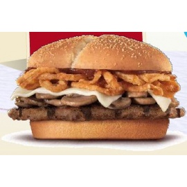 Mushroom Burger Combo