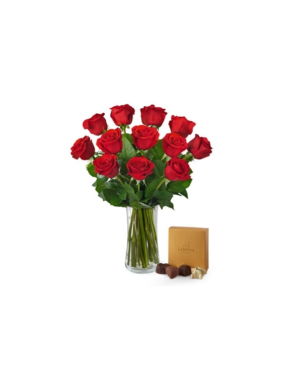 JNS Red Rose Bouquet with chocolate Love