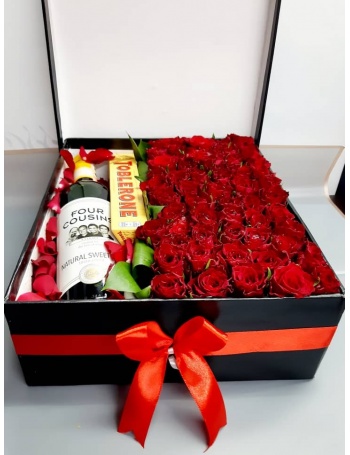 Skylez Toblerone Wine Gift Box